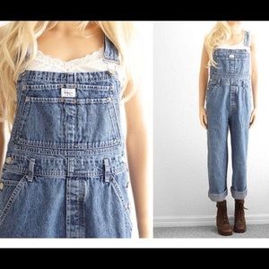 VINTAGE CALVIN KLEIN OVERALLS!!! (Small)